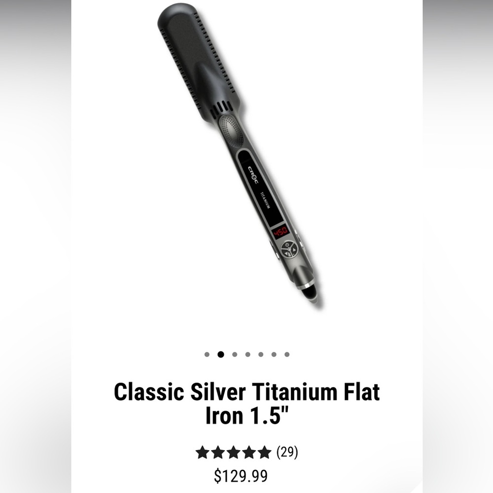 Croc Titanium Flat Iron 1.5”